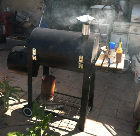 Christening the New Smoker photo